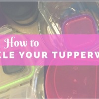 How to tackle your Tupperware 